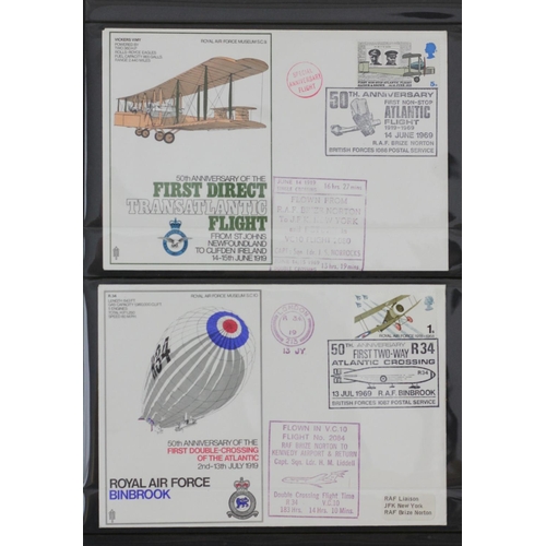 155 - 53 RAF FDC, devised by the RAF Museum, Biggin Hill, c.1969/71, some signed by the pilot with details... 