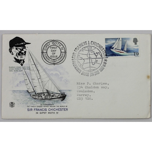 158 - 79 FDC, c.1960's, to include Sir Francis Chichester in Gypsy Moth 1967, many multiples.