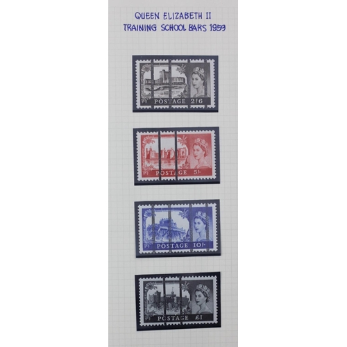 187 - A Elizabeth II collection from 1952-1986 in 7 albums, to include 1959 Graphite/Phosphor definitives,... 