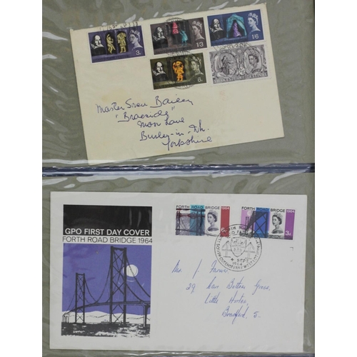 166 - 76 FDC various 1960's to include World Cup, Cunard last voyage of Queen Mary 1967, and  Golden Jubil... 