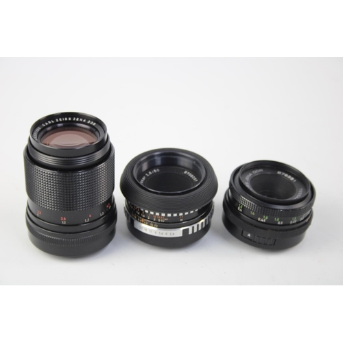 Carl Zeiss Jena DDR MC Sonnar 135mm F/3.5 Carl Zeiss Jena Tessar