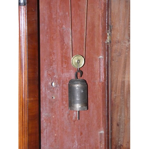 273 - Geo. B. Booth, Selby, a Victorian mahogany 8 day longcase clock, the 13