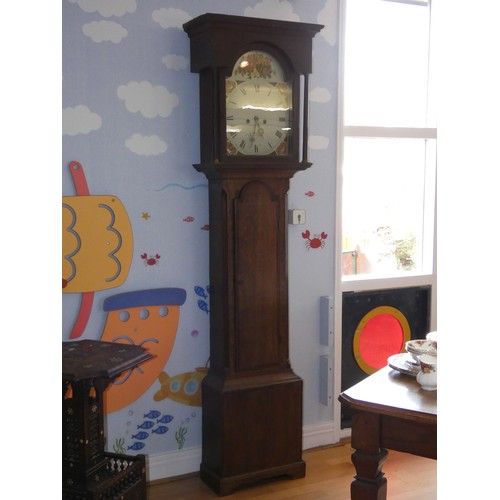 272 - Jos. Barker, Easingwold, a Victorian oak 30 hour longcase clock, the 13