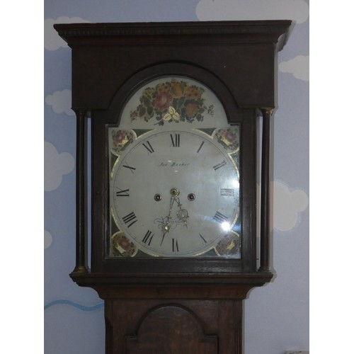 272 - Jos. Barker, Easingwold, a Victorian oak 30 hour longcase clock, the 13