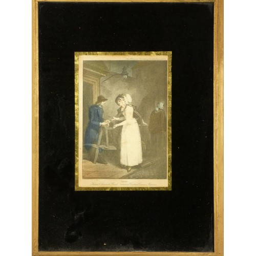 289 - Cries of London, Alphalsa Publishing Co. early 20th century, set of six, framed and glazed, 16 x 11 ... 