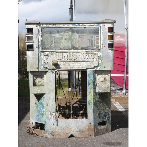 407 - A Waltonian, Birmingham fairground alloy game, for restoration, 97 x 97 x 125 cm.