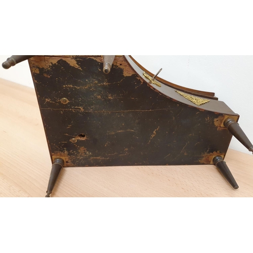 418 - A French 19th century musical box/sewing box/jewellery box in the form of a grand piano, opening to ... 