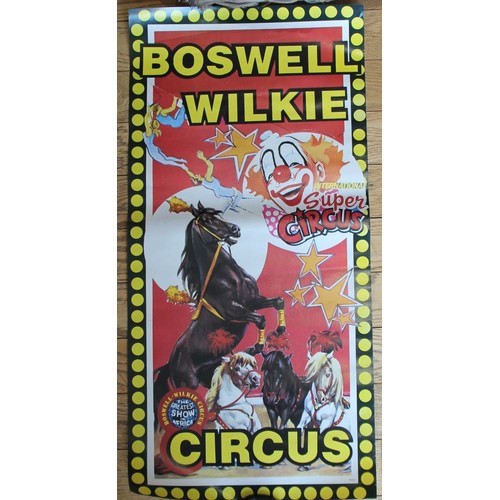 356 - A collection of circus related posters, to include Boswell Wilkie, Circus Pikard, Robert Brothers an... 