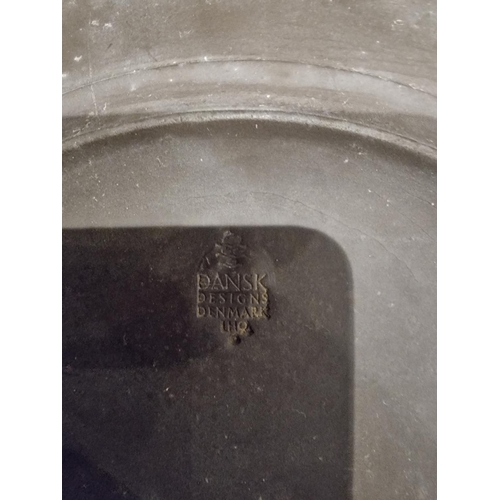 81 - An early enamel white bread bin together with, a quantity of dinner/teaware makers to include- Parag... 