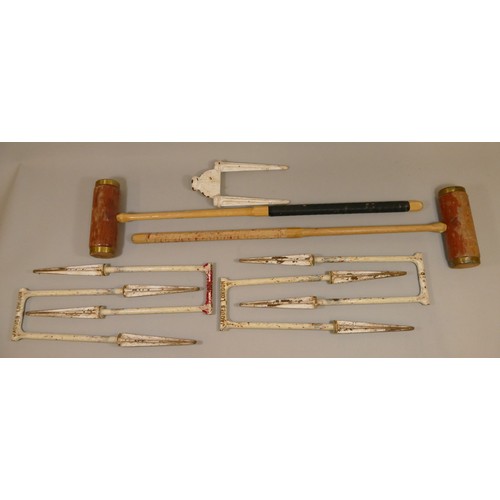 75 - A Jaques of London croquet set