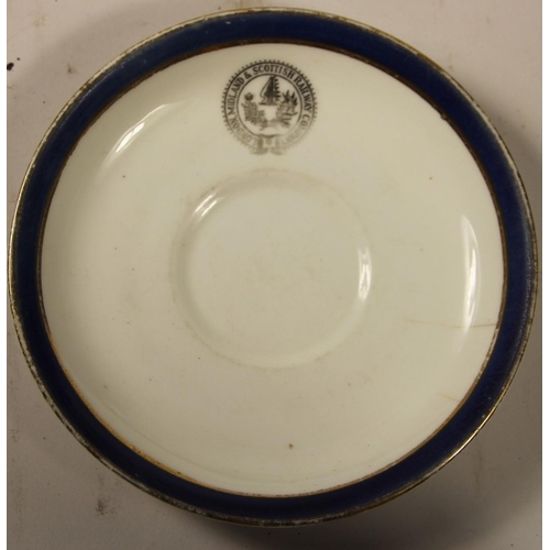 89 - 13 items of railway pottery to include- Railway Convalescent Homes large serving dish, plate and 5 s... 