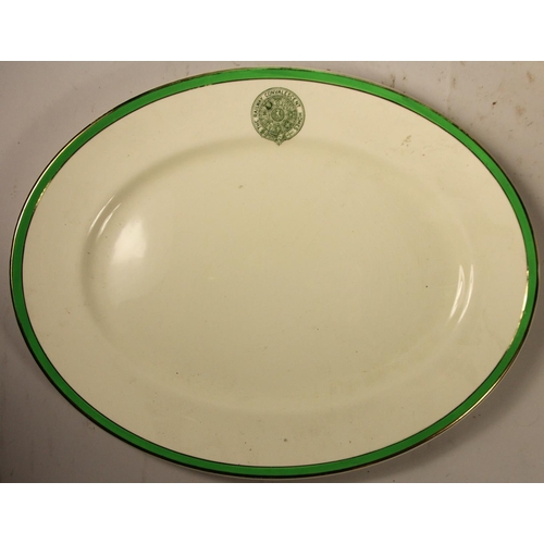 89 - 13 items of railway pottery to include- Railway Convalescent Homes large serving dish, plate and 5 s... 