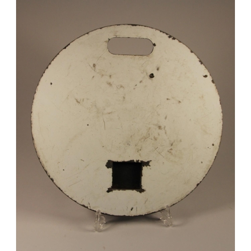 101 - A LNER  long-spouted oil can, small flare-lamp stamped G.THAIN and a white head code disc- as used b... 