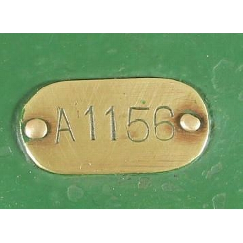 132 - A green Edmunson ticket dating machine