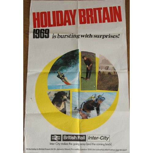 76A - A Double-Royal BR/Grand Metropolitan Hotels poster advertising summer weekend breaks £11-17-6 and a ... 