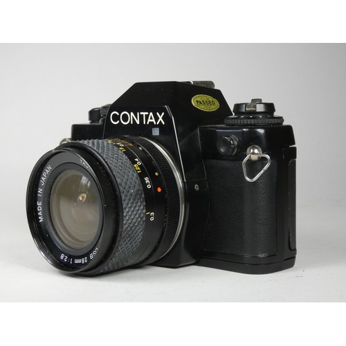 WITHDRAWN A Contax 139 35mm SLR camera, together with a