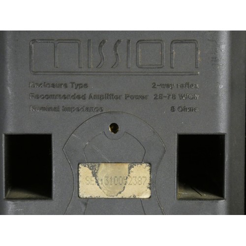 (英国）Mordant-Short 2-wayブックシェルフMS25Ti 動作品 A pair of Mordaunt Short ms25 Hi-fi speakers, together with