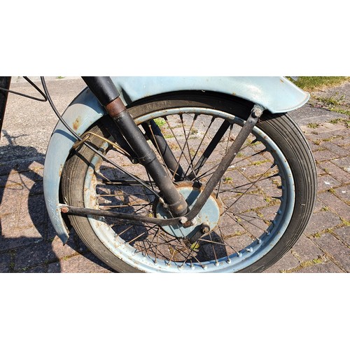 600 - 1955 Triumph Tiger Cub, 200cc. Registration number VTN 180. Frame number T11013 (not found). Engine ... 