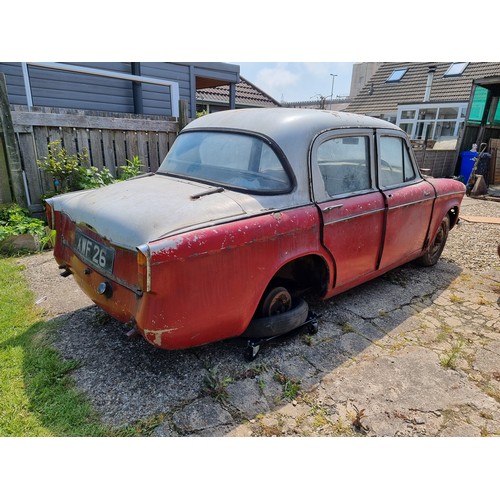 500 - 1959 Hillman Minx Series IIIA Project, 1494cc. Registration number XWF 26. Chassis number A1950243. ... 