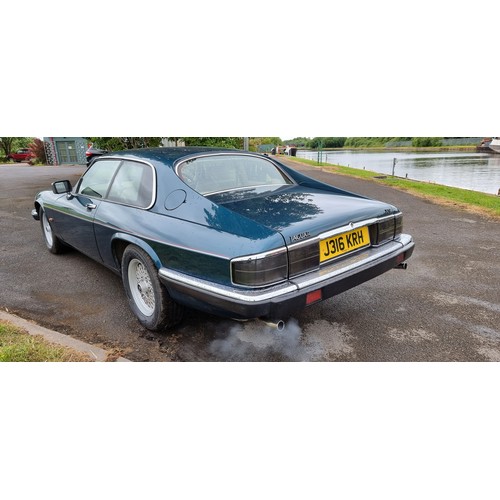 524 - 1991 Jaguar XJS Coupe, 3980 cc. Registration number J316 KRH. Chassis number SAJJNAED3EK180597. Engi... 