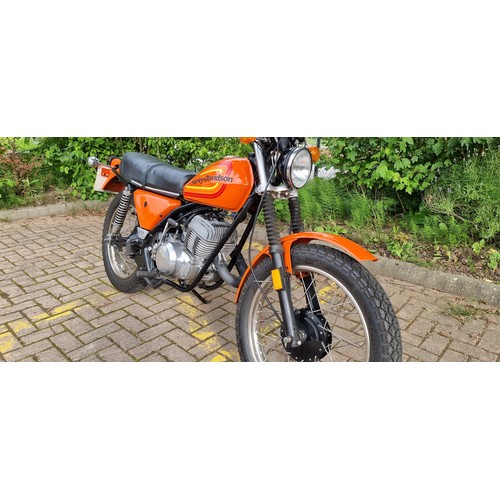 643 - 1976 Harley - Davidson SS250, 250 cc. Registration number PAO 308P. Frame number 9E12091H6. Engine n... 