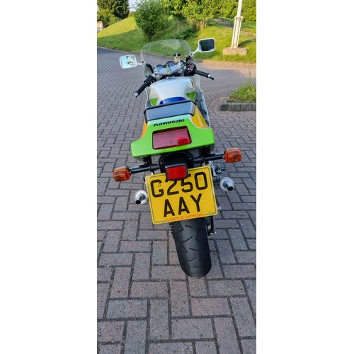 651 - 1990 Kawasaki KR1-S, 248cc. Registration number G250 AAY. Frame number KR250C 001754. Engine number ... 