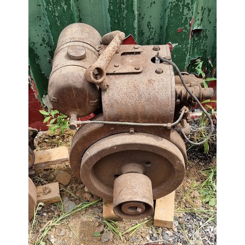 130 - A Petter type A1 stationary engine, number 1504571