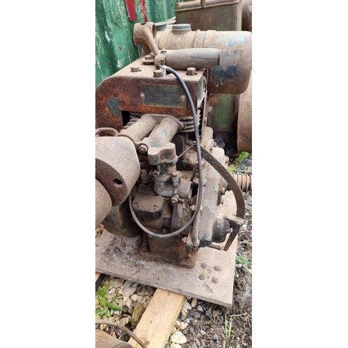 132 - A Petter type A11 stationary engine, number 555260, 1.5hp