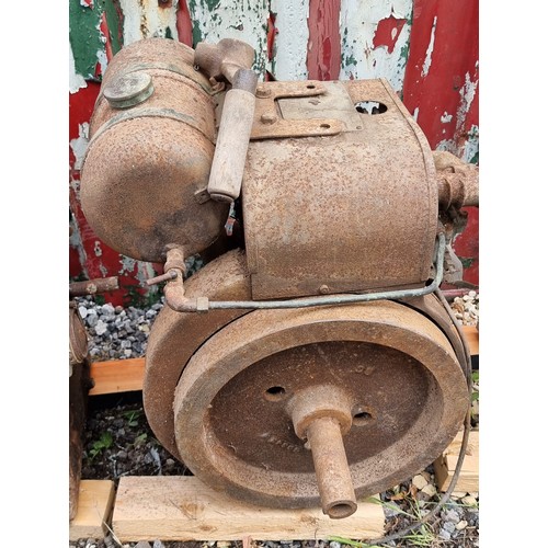 133 - A Petter type A11 stationary engine, number 504117, 1.5hp