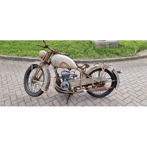 255 - 1952 Peugeot Type 55GL, Project, 125cc. Registration number not registered. Frame number 917770. Eng... 