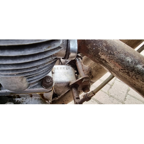 255 - 1952 Peugeot Type 55GL, Project, 125cc. Registration number not registered. Frame number 917770. Eng... 