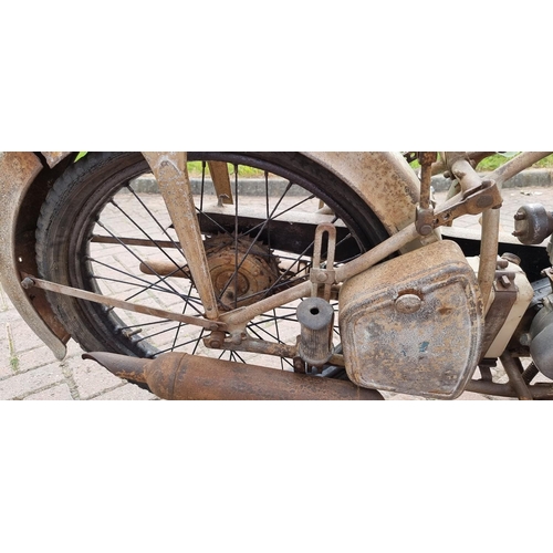 255 - 1952 Peugeot Type 55GL, Project, 125cc. Registration number not registered. Frame number 917770. Eng... 