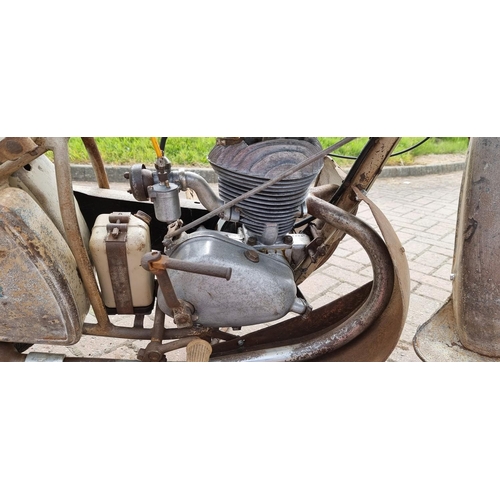 255 - 1952 Peugeot Type 55GL, Project, 125cc. Registration number not registered. Frame number 917770. Eng... 