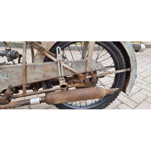 255 - 1952 Peugeot Type 55GL, Project, 125cc. Registration number not registered. Frame number 917770. Eng... 