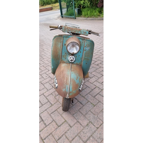 257 - C.1962 BSA Sunbeam 175, Project, 175cc. Registration number VAY 804 not recorded with DVLA. Frame nu... 