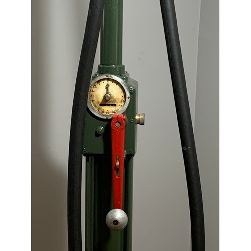 94 - An Avery Hardoll model CH1 One gallon hand crank petrol pump