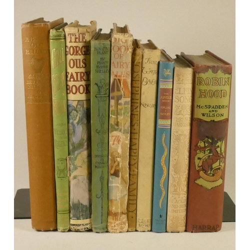 145 - A collection of children's books to include, large format approximately 72 volumes, many in poor con... 