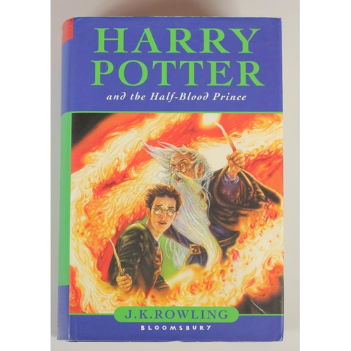 161 - J.K Rowling four hard back first editions of the Harry Potter Saga to include, Harry Potter and the ... 