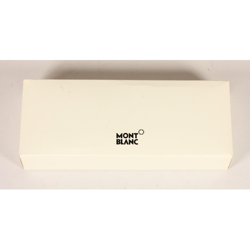 77 - Mont Blanc Meisterstuck roller pen, box, instruction booklet, outer case