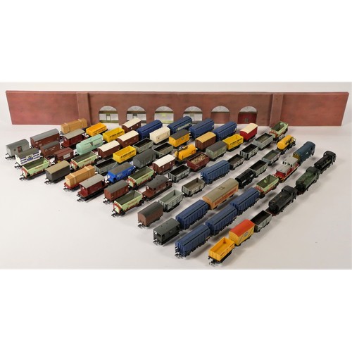 2 - A collection of 'N' gauge model railway to include, 12 locomotives including, Graham Farish Class 66... 