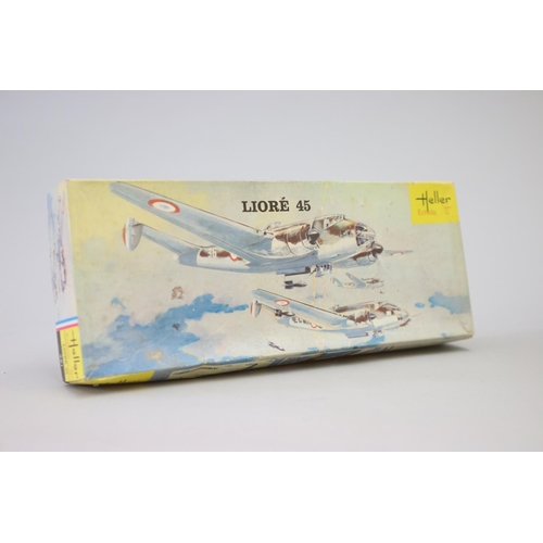 113 - Seven Heller aircraft 1/72 model kits, to include : 

Bloch 174
Potez 63-II
Leo 451
Mirage III
Liore... 