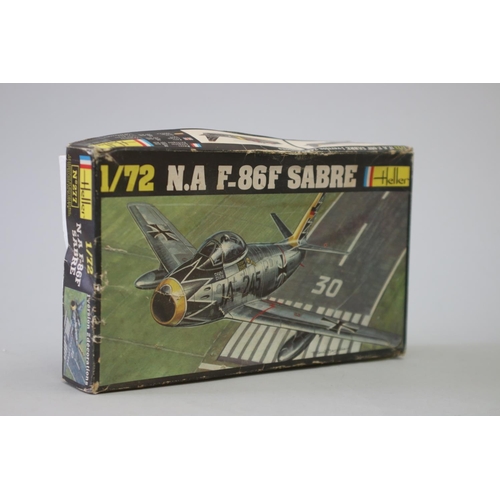 114 - Seven Heller aircraft 1/72 model kits, to include : 

Curtiss SBC.4 Helldiver/Cleveland I
SA 316-319... 