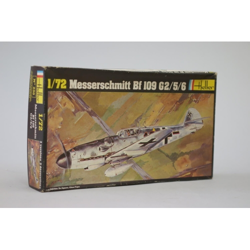 114 - Seven Heller aircraft 1/72 model kits, to include : 

Curtiss SBC.4 Helldiver/Cleveland I
SA 316-319... 