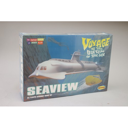 178 - A Seaview model kit from the TV show 'Voyage to the bottom of the sea'. Made by Moebius Models from ...