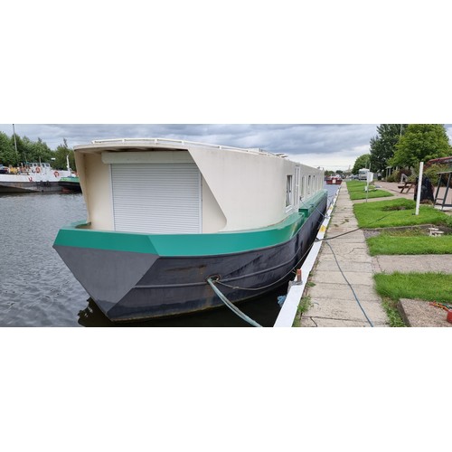 377 - Tyke, a generous compliance Category D 24 x 5 metre liveaboard cruising/static houseboat, built by F... 