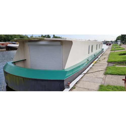 377 - Tyke, a generous compliance Category D 24 x 5 metre liveaboard cruising/static houseboat, built by F... 