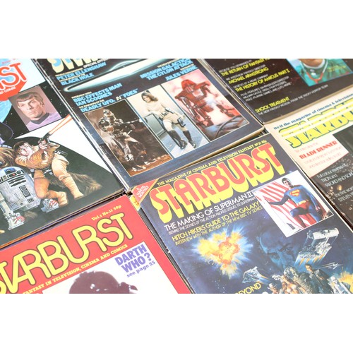 79 - A collection of Starburst magazines, running from issue 1 to issue 80 (Issue 77 is missing), the fir... 