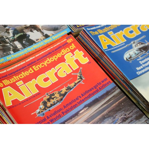 82 - A collection of The Illustrated Encyclopaedia of Aircraft magazines, issue 1 through issue 216 (issu... 