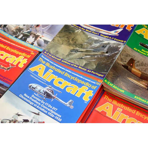 82 - A collection of The Illustrated Encyclopaedia of Aircraft magazines, issue 1 through issue 216 (issu... 