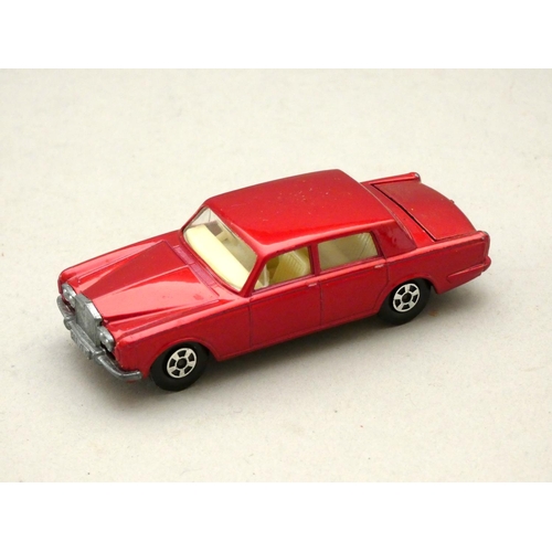 210 - Two matchbox die-cast, #24 Rolls Royce Silver Shadow, together with #69 Rolls Royce Silver shadow, b... 